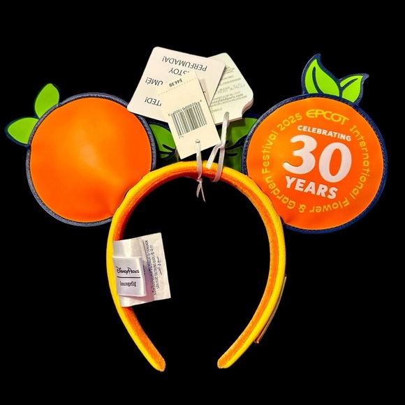 Authentic Disney’s EPCOT 30th Anniversary Orange Bird Loungefly Minnie Ears -NWT main image 7